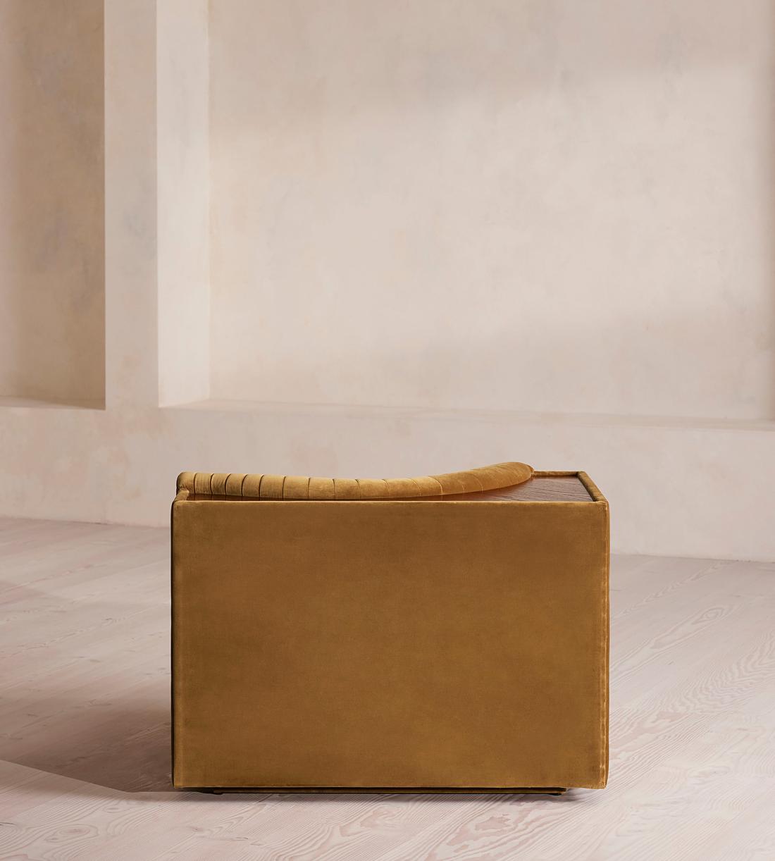 Hamish Sectional Sofa - Left Arm Module - Velvet - Mustard - US - Image 4