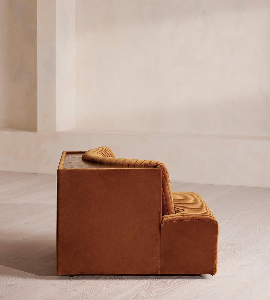 Hamish Sectional Sofa - Corner Module - Velvet - Cinnamon - US - Image 3