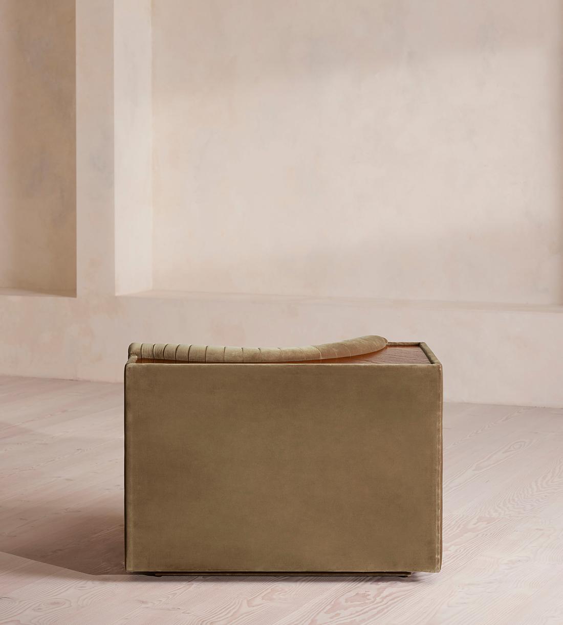Hamish Modular Sofa - Corner Module - Velvet - Truffle - UK - Image 4
