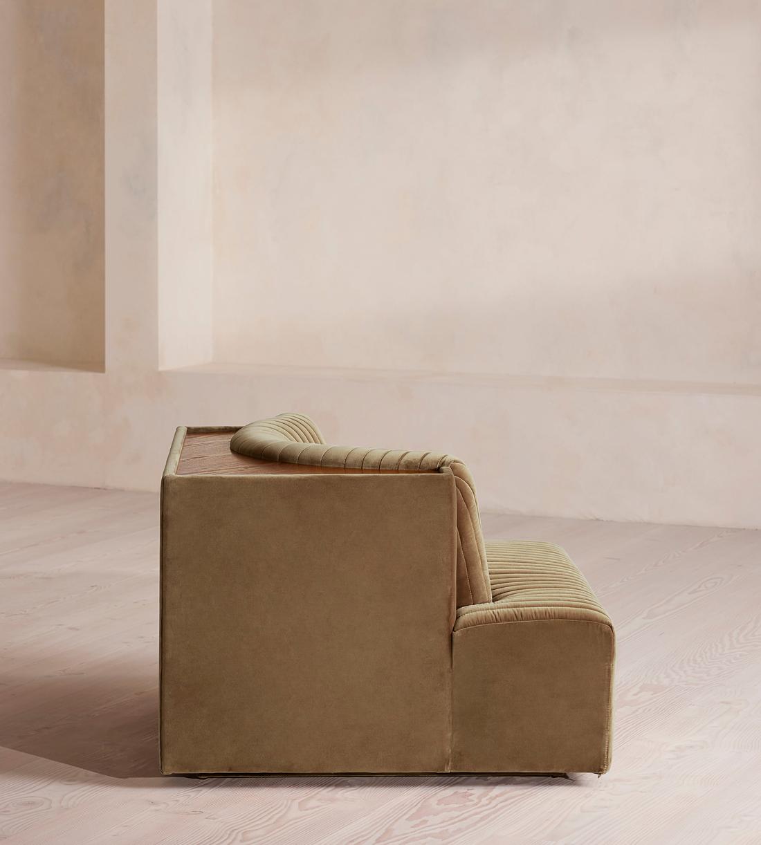 Hamish Sectional Sofa - Corner Module - Velvet - Truffle - US - Image 3