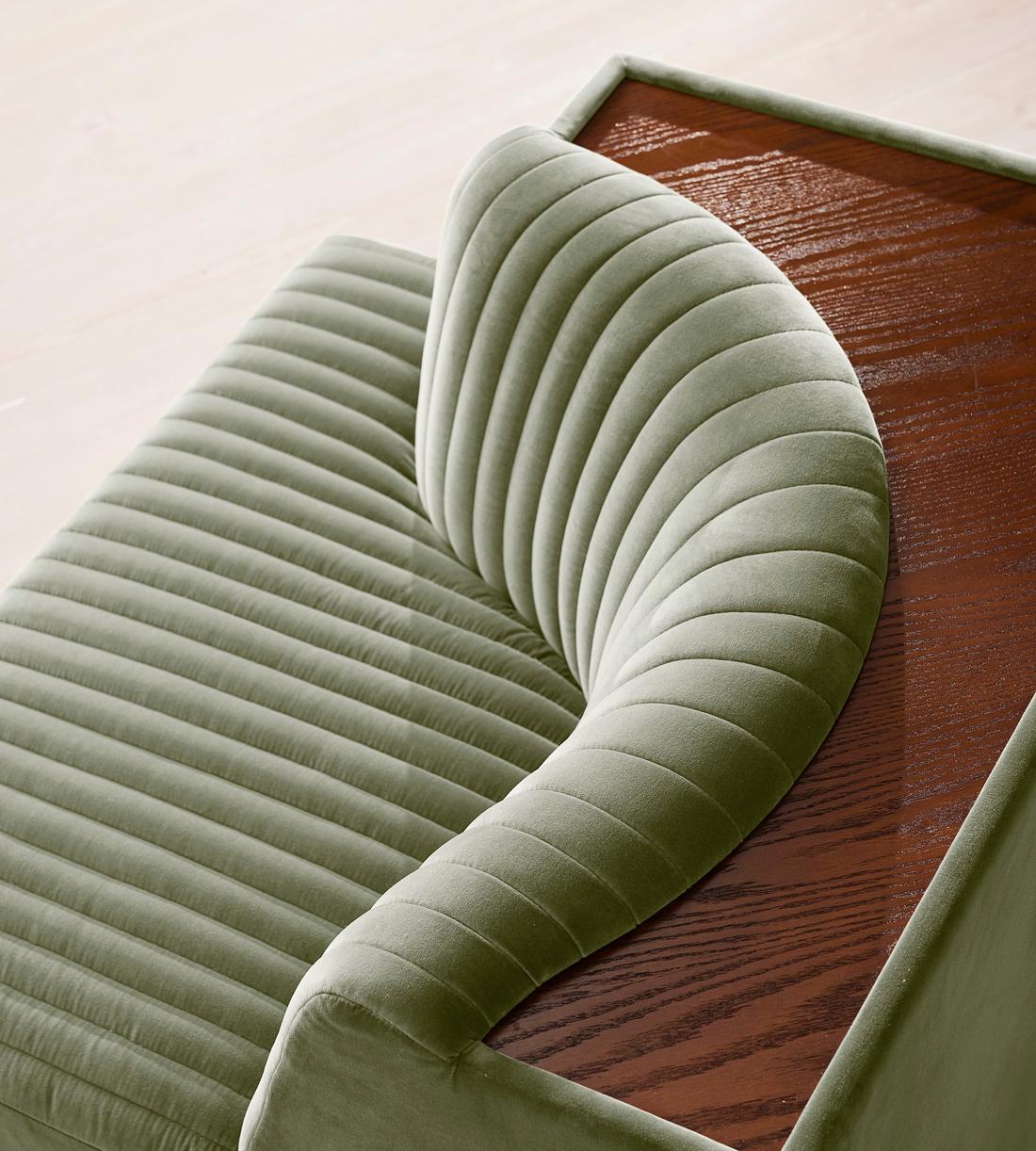 Hamish Modular Sofa - Corner Module - Velvet - Seafoam - UK - Image 6
