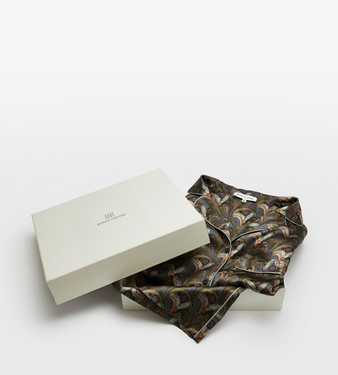 Obie Sage Silk Pyjamas - Small - Images - Image 6