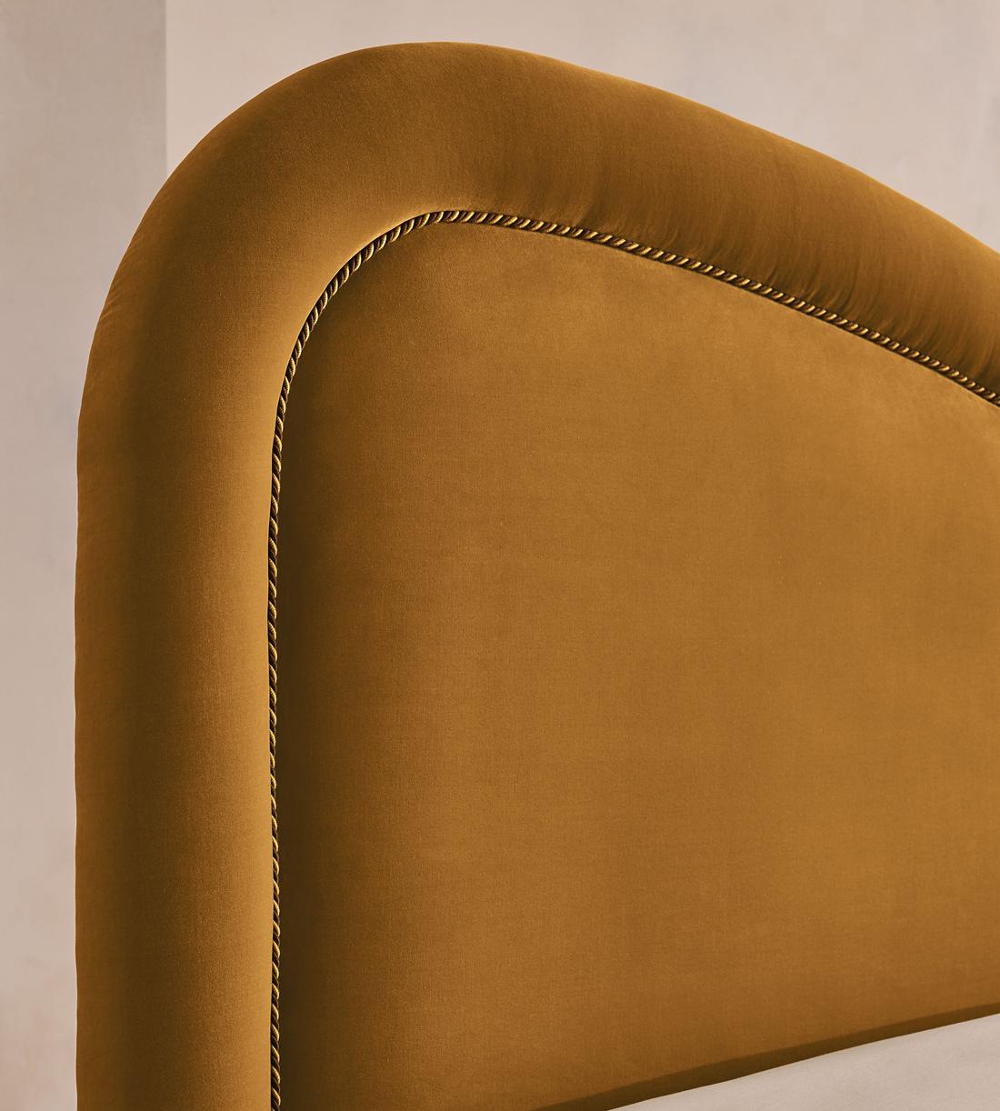 Keira Bed - Super king - Velvet - Mustard - UK - Images - Image 4