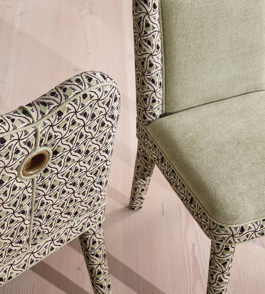 Pair of Keira Dining Chair - Murphy Jacquard - UK - Images - Image 9