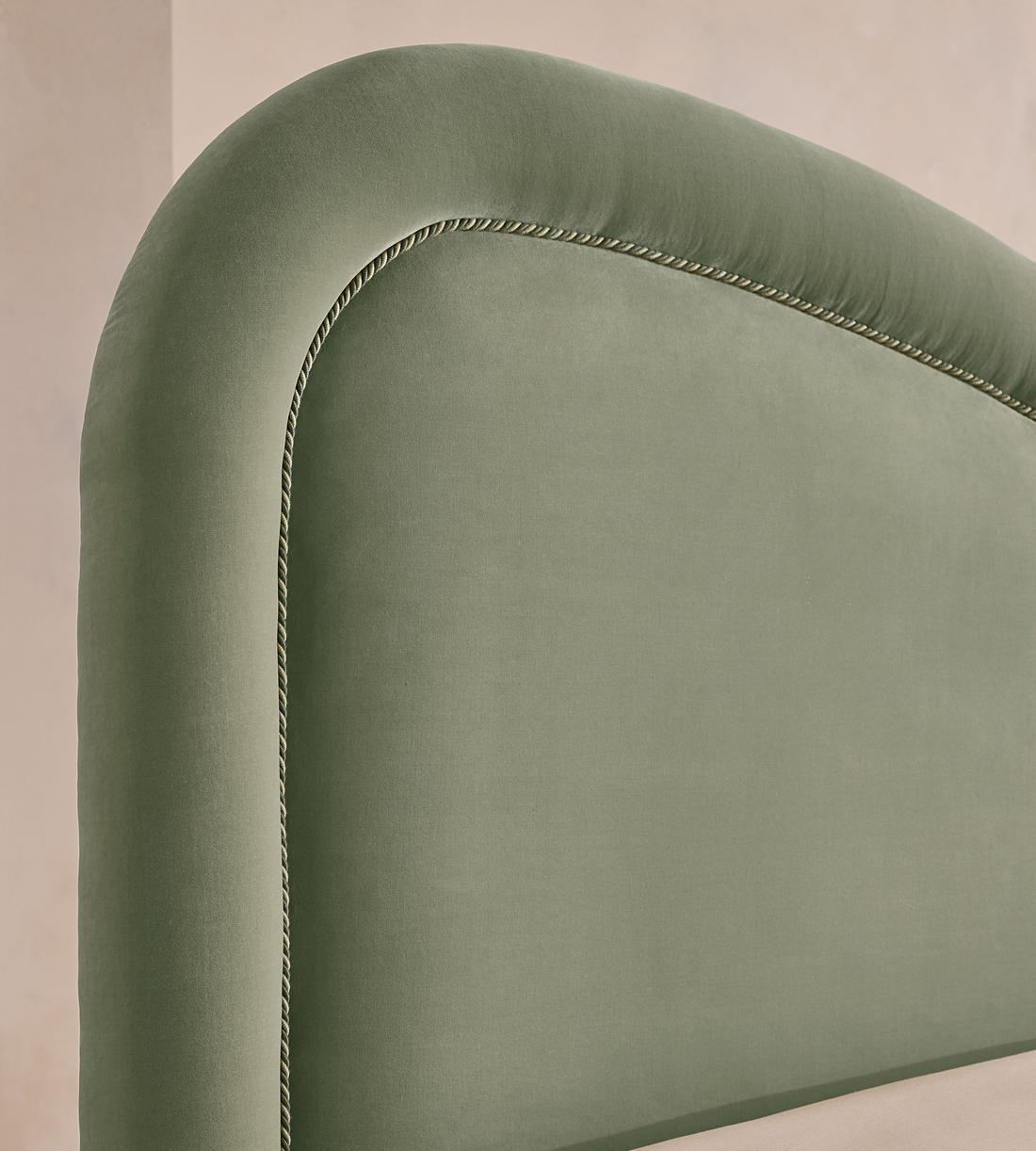 Keira Bed - King - Velvet - Seafoam - UK - Images - Image 4