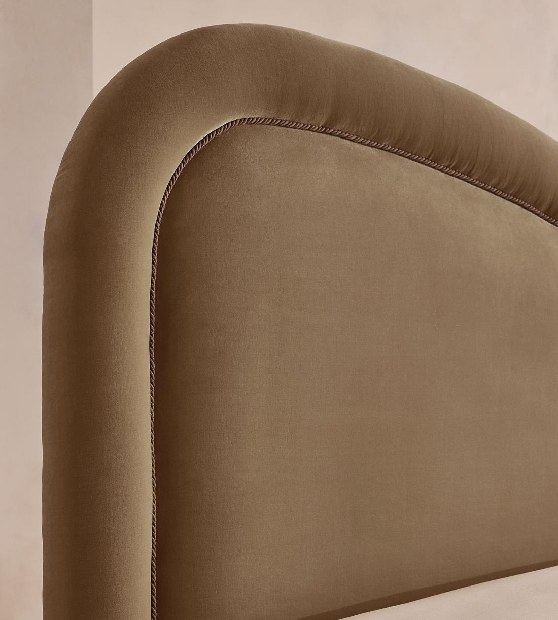 Keira Bed - Queen - Velvet - Truffle - US - Images - Image 4