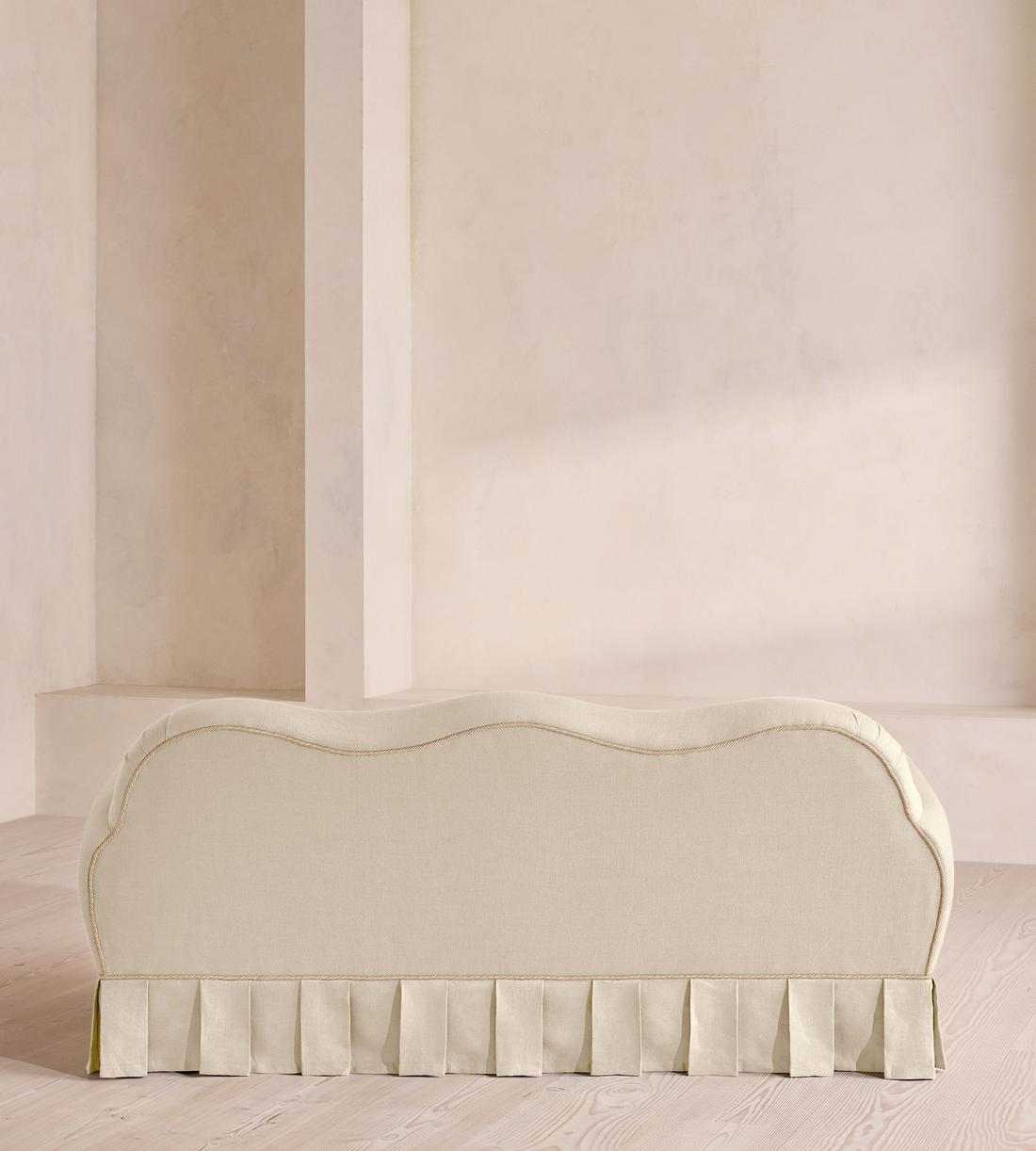 Madelyn Three Seater Sofa - Linen - Bisque - UK - Images - Image 4