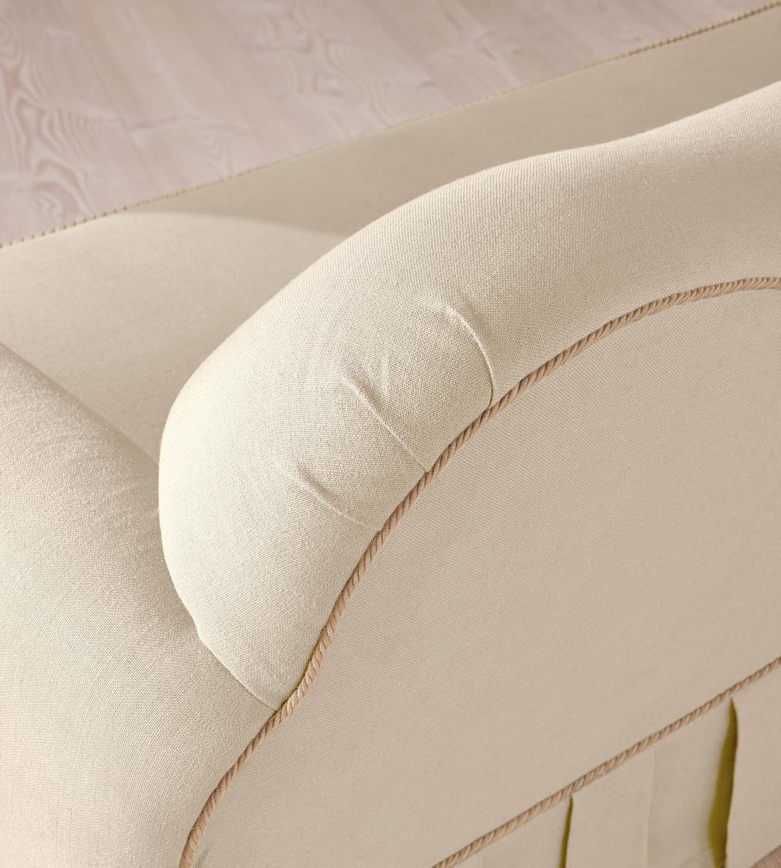 Madelyn Three Seater Sofa - Linen - Bisque - US - Images - Image 5