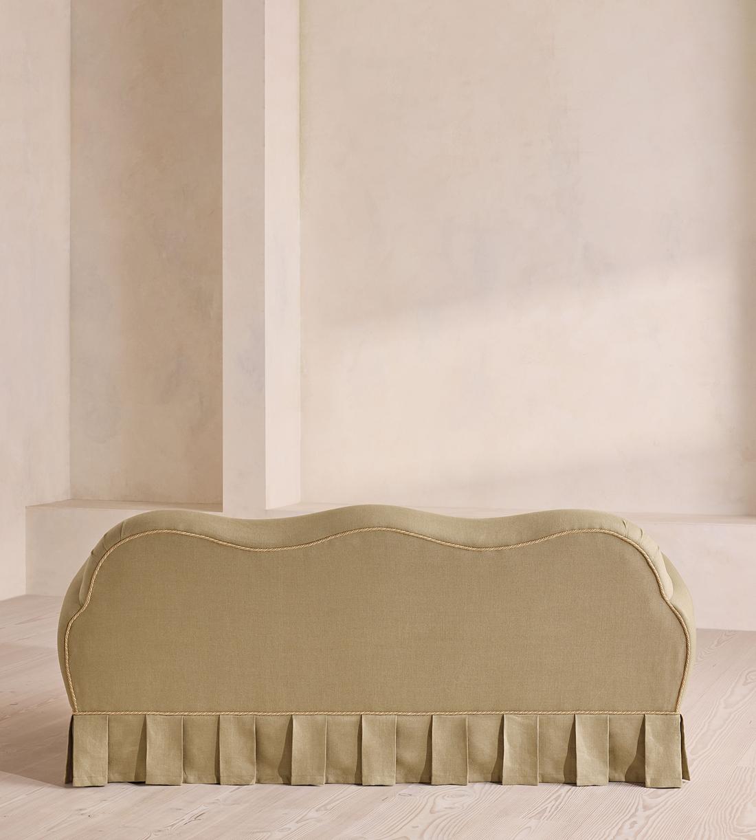 Madelyn Three Seater Sofa - Linen - Wheat - UK - Images - Image 4