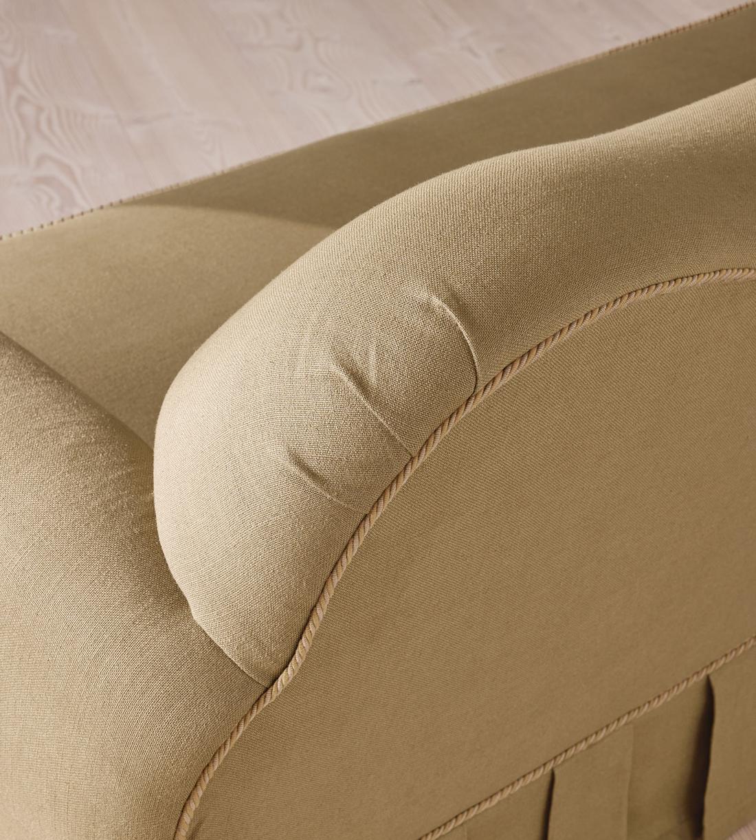 Madelyn Three Seater Sofa - Linen - Wheat - UK - Images - Image 5