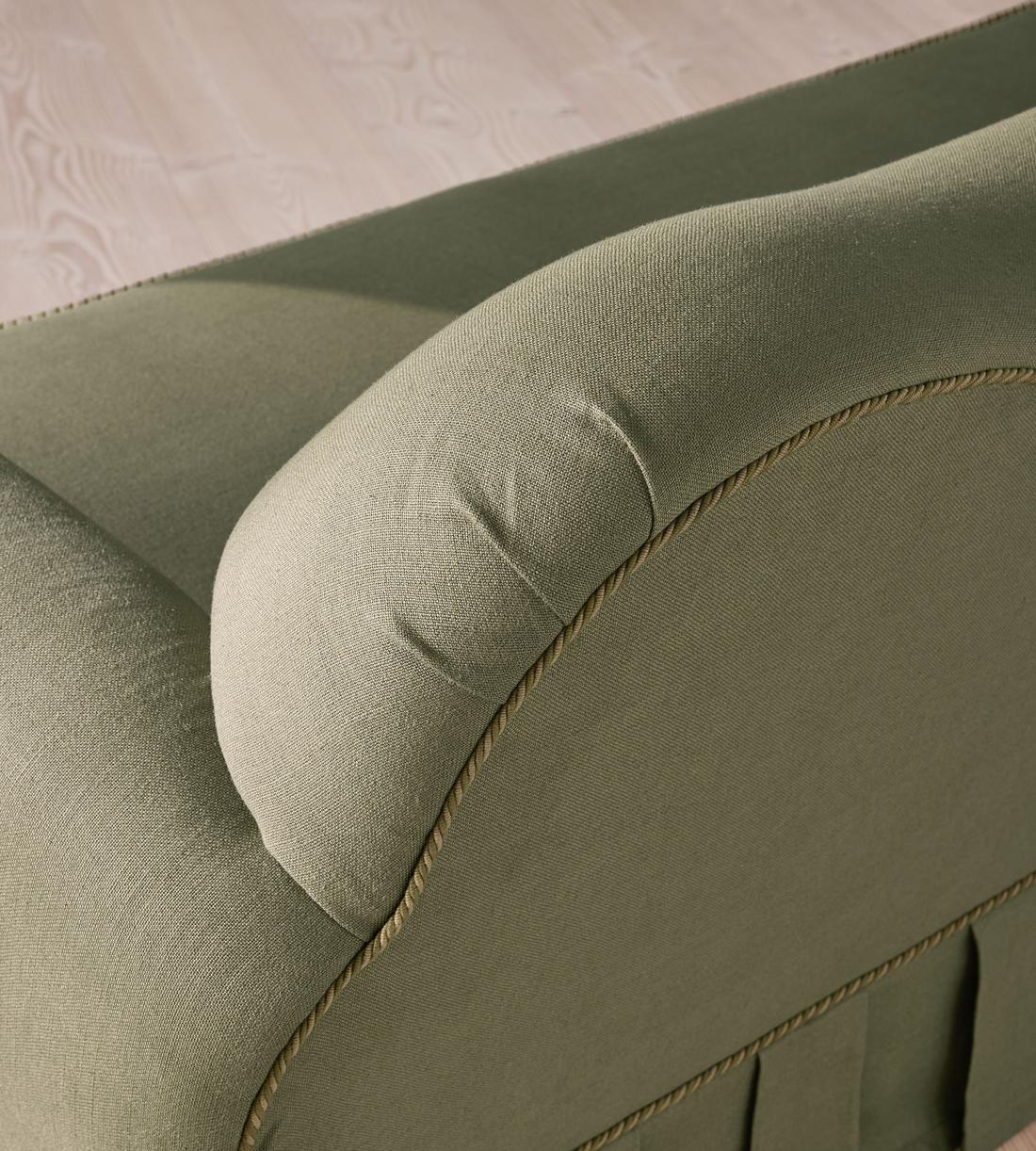 Madelyn Three Seater Sofa - Linen - Sage - US - Images - Image 5