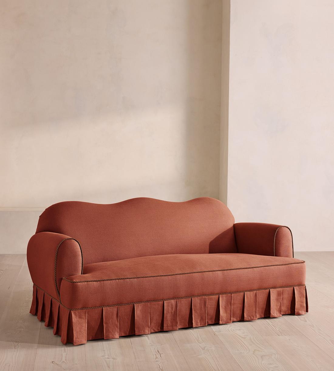 Madelyn Three Seater Sofa - Linen - Sienna - UK - Listing - Image 2