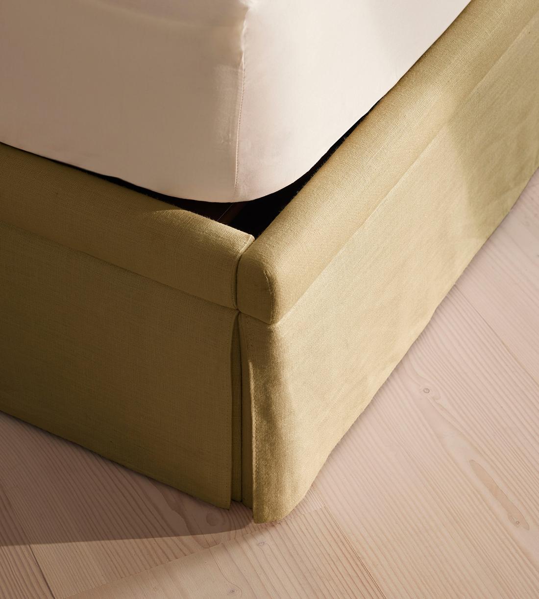 Mika Bed - King - Linen - Wheat - Images - Image 5