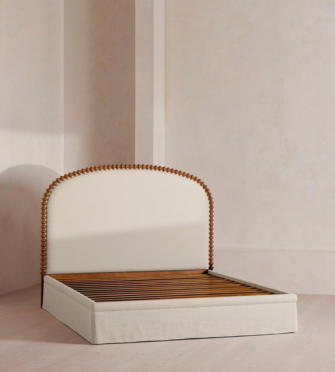 Mika Bed - King - Linen - Bisque - US - Images - Image 3