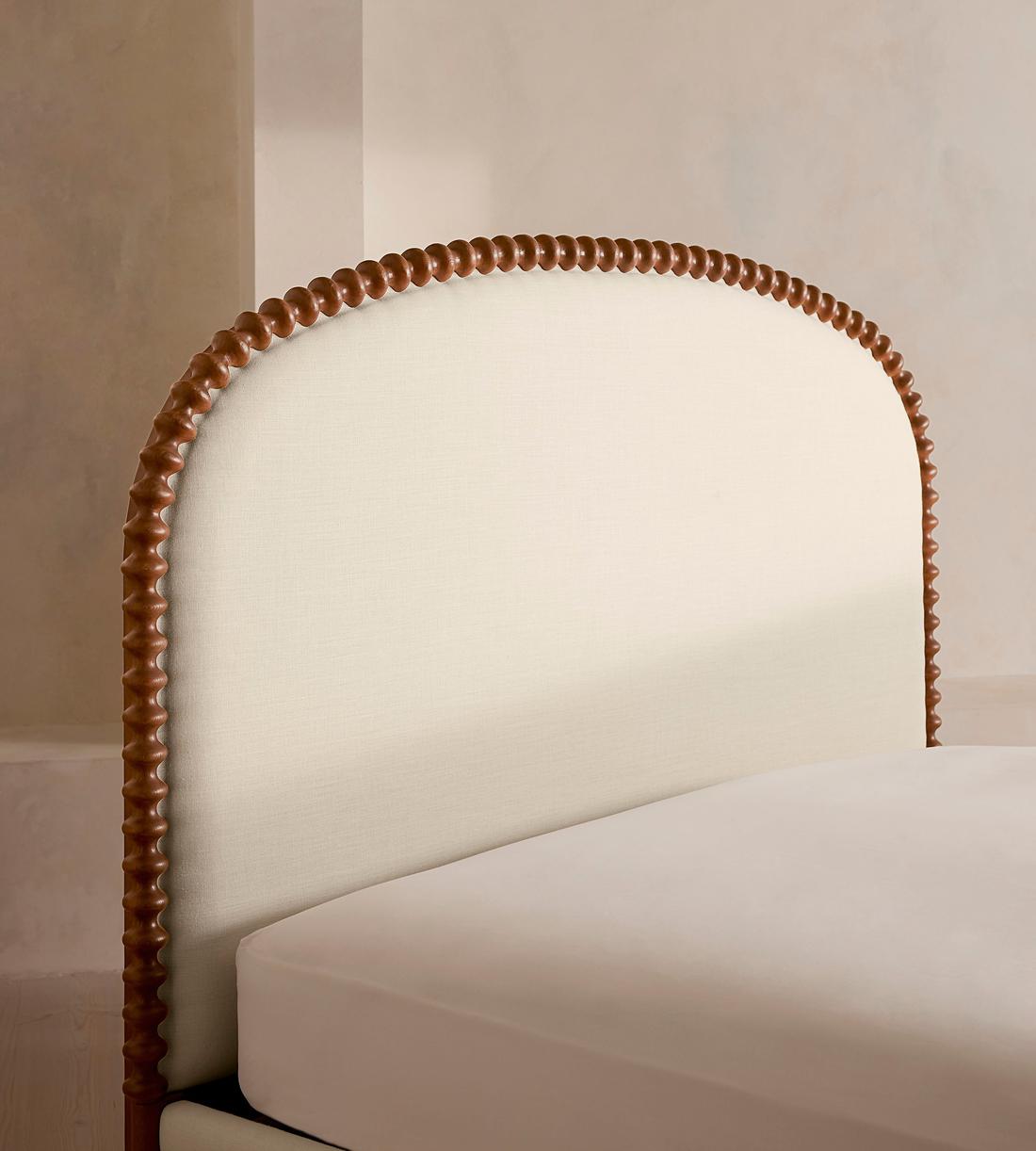 Mika Bed - King - Linen - Bisque - US - Images - Image 5