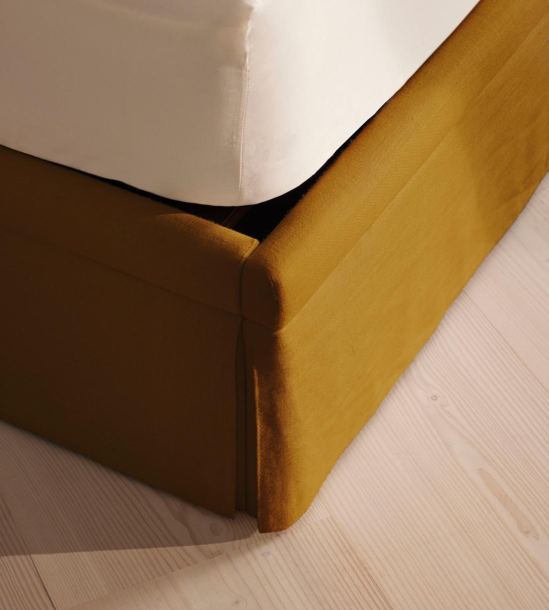 Mika Bed - King - Linen - Turmeric - UK - Images - Image 6