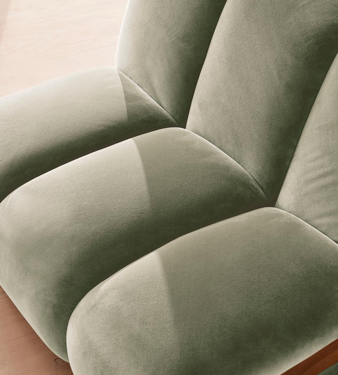 Noelle Modular Sofa - Four Seater - Velvet - Seafoam - UK - Images - Image 5