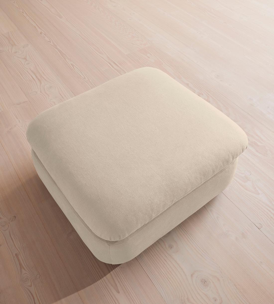 Rava Modular Sofa - Left Arm Module - Linen - Bisque - Image 9