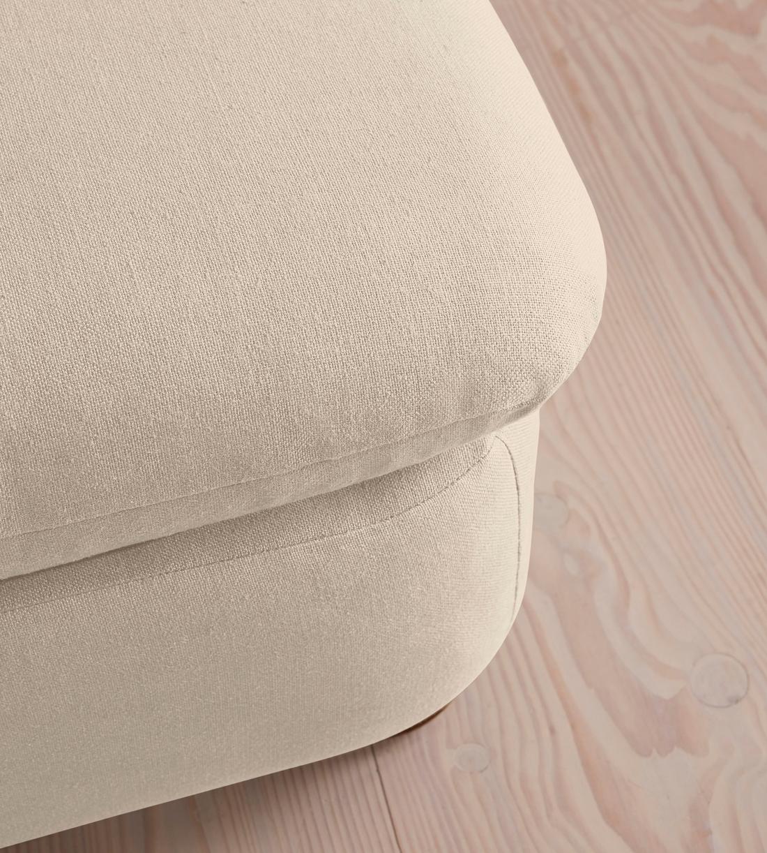 Rava Ottoman - Linen - Bisque - US - Images - Image 4