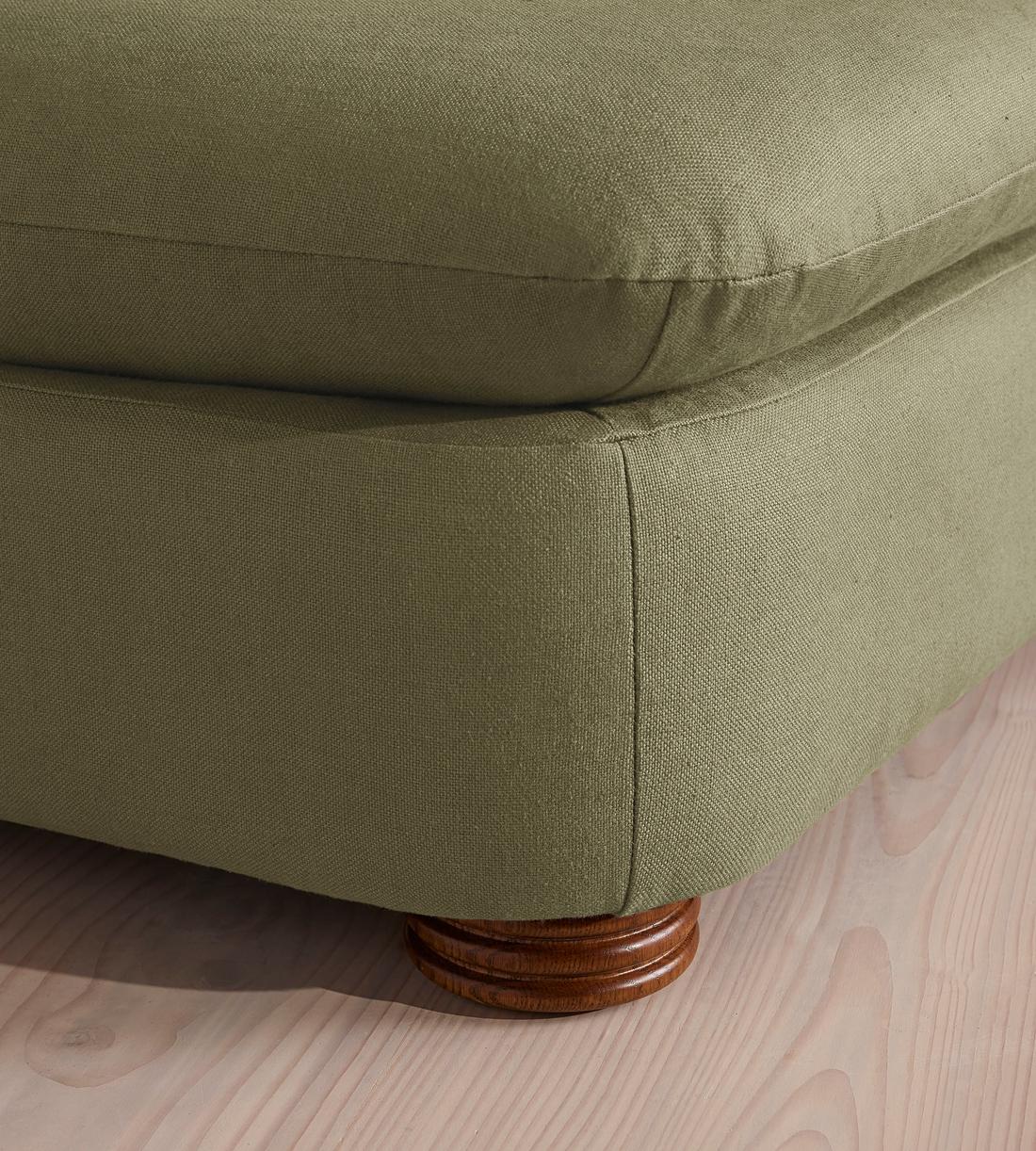 Rava Ottoman - Linen - Sage - US - Image 5