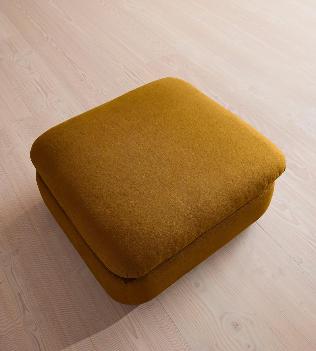 Rava Sectional Sofa - Left Arm Module - Linen - Turmeric - US - Image 9