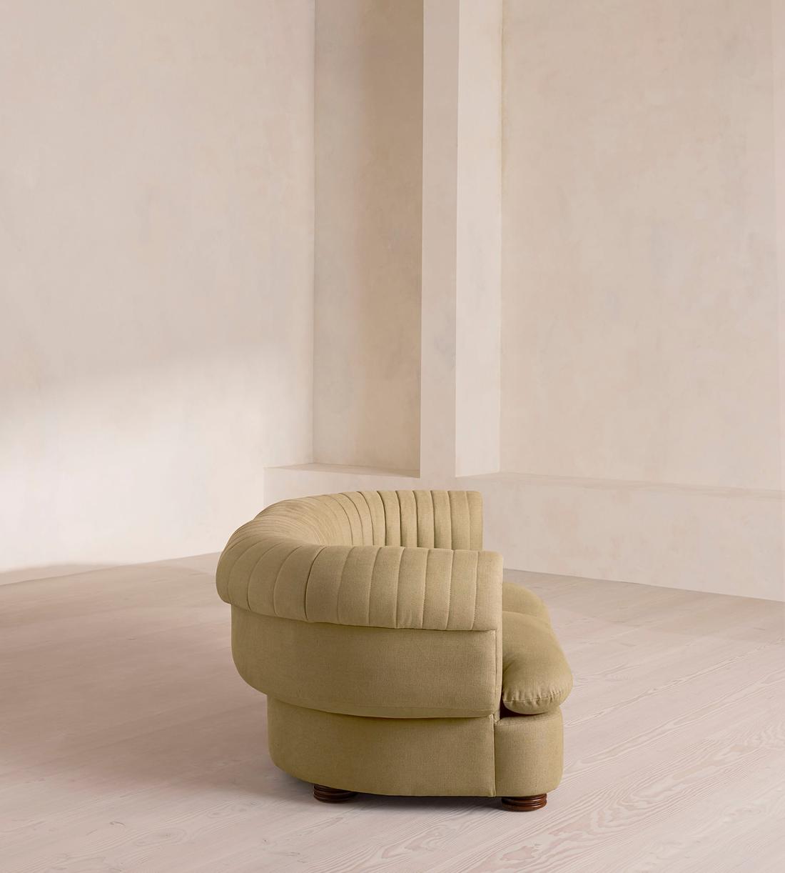 Rava Modular Sofa - Three Seater - Linen - Wheat - Images - Image 3