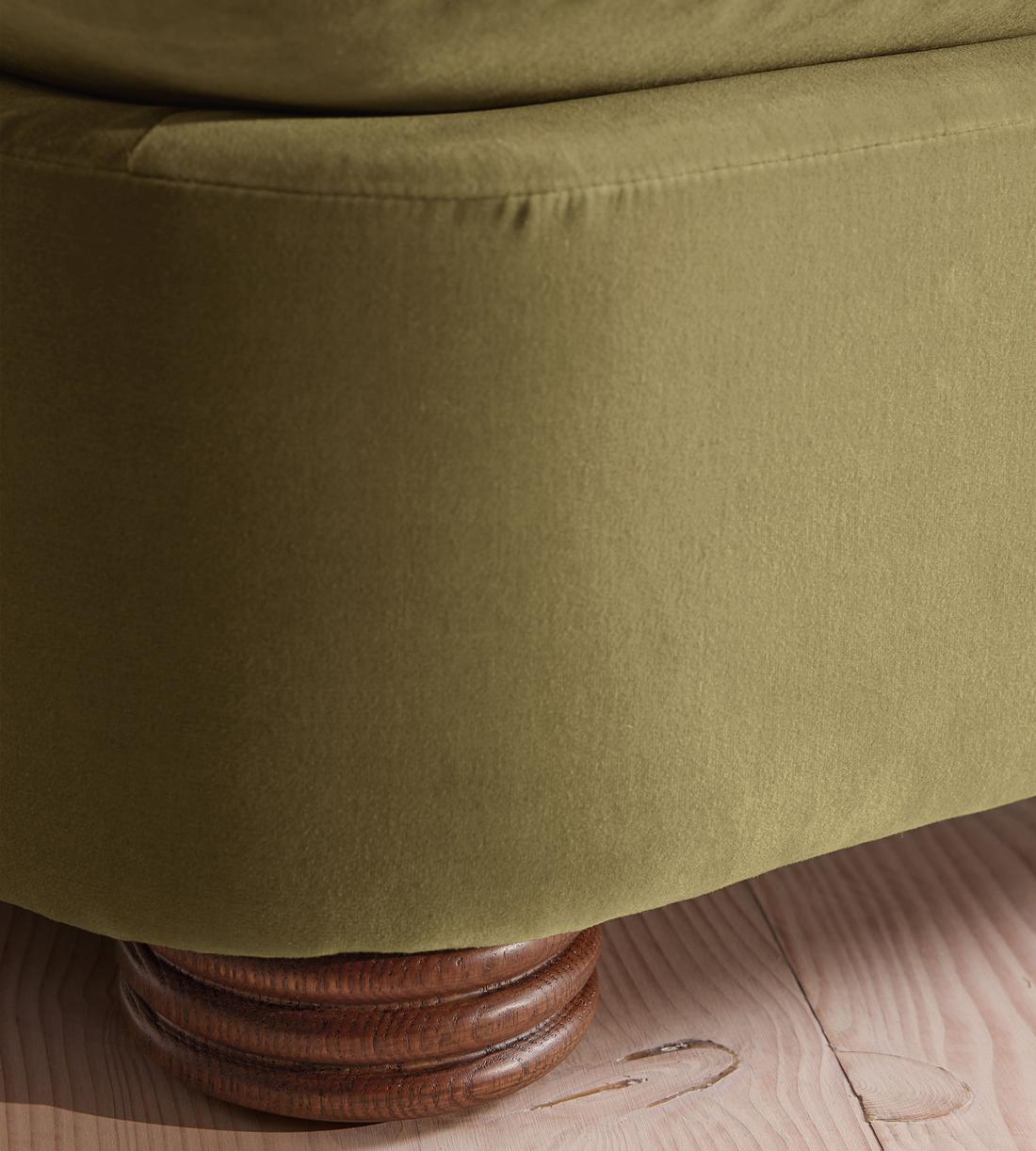 Rava Three Seater Sofa - Velvet - Lichen - US - Images - Image 7