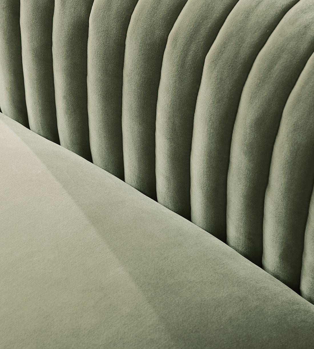 Rava Three Seater Sofa - Velvet - Seafoam - US - Images - Image 5
