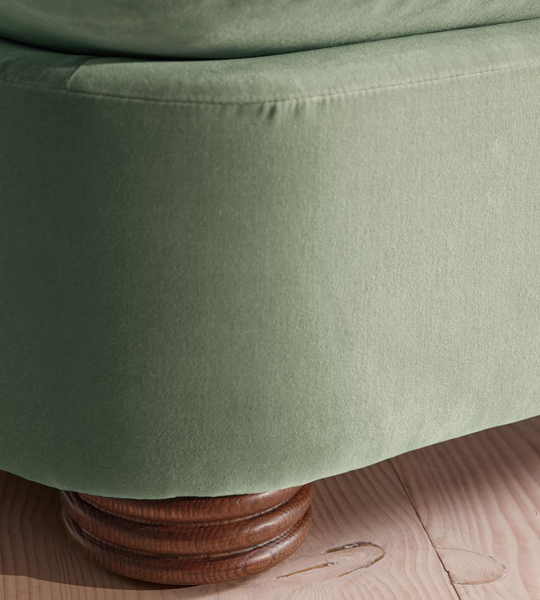 Rava Three Seater Sofa - Velvet - Seafoam - US - Images - Image 7