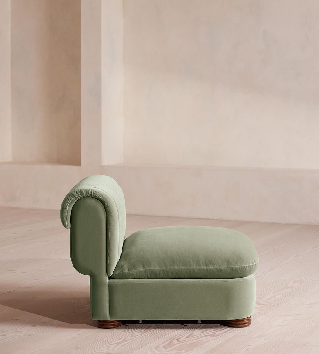 Rava Ottoman - Velvet - Seafoam - US - Image 9