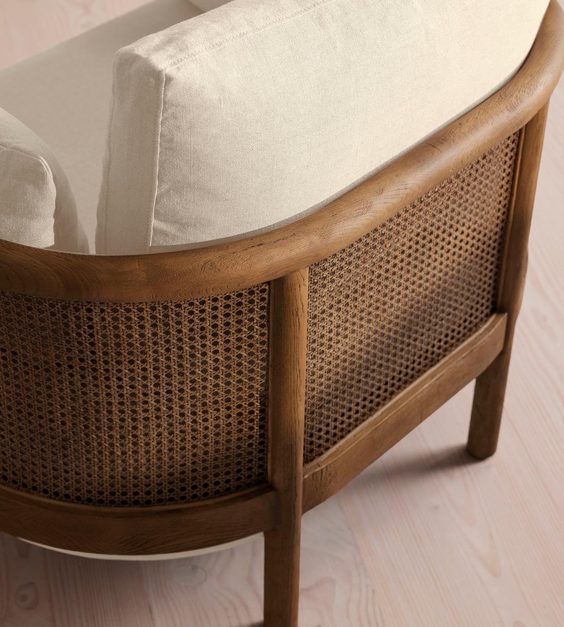 Sydney Armchair - Linen - Bisque - Images - Image 5
