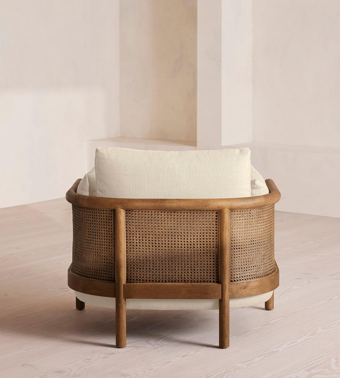 Sydney Armchair - Linen - Bisque - US - Images - Image 4