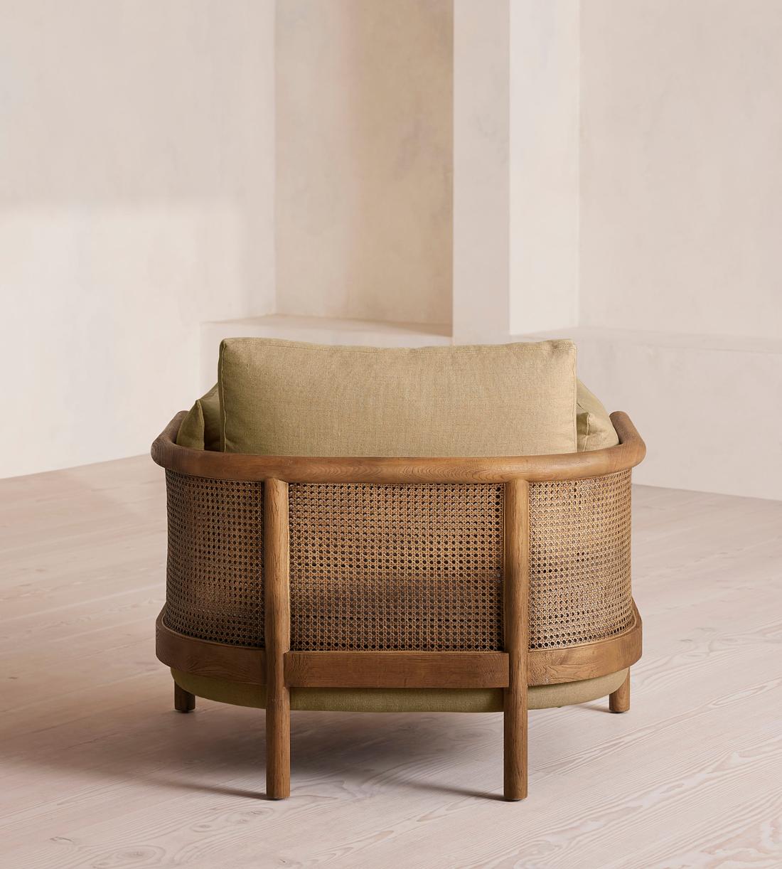 Sydney Armchair - Linen - Wheat - Images - Image 4