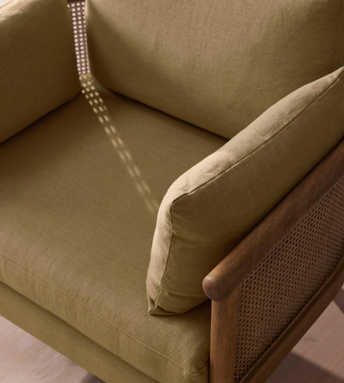 Sydney Armchair - Linen - Wheat - US - Images - Image 5