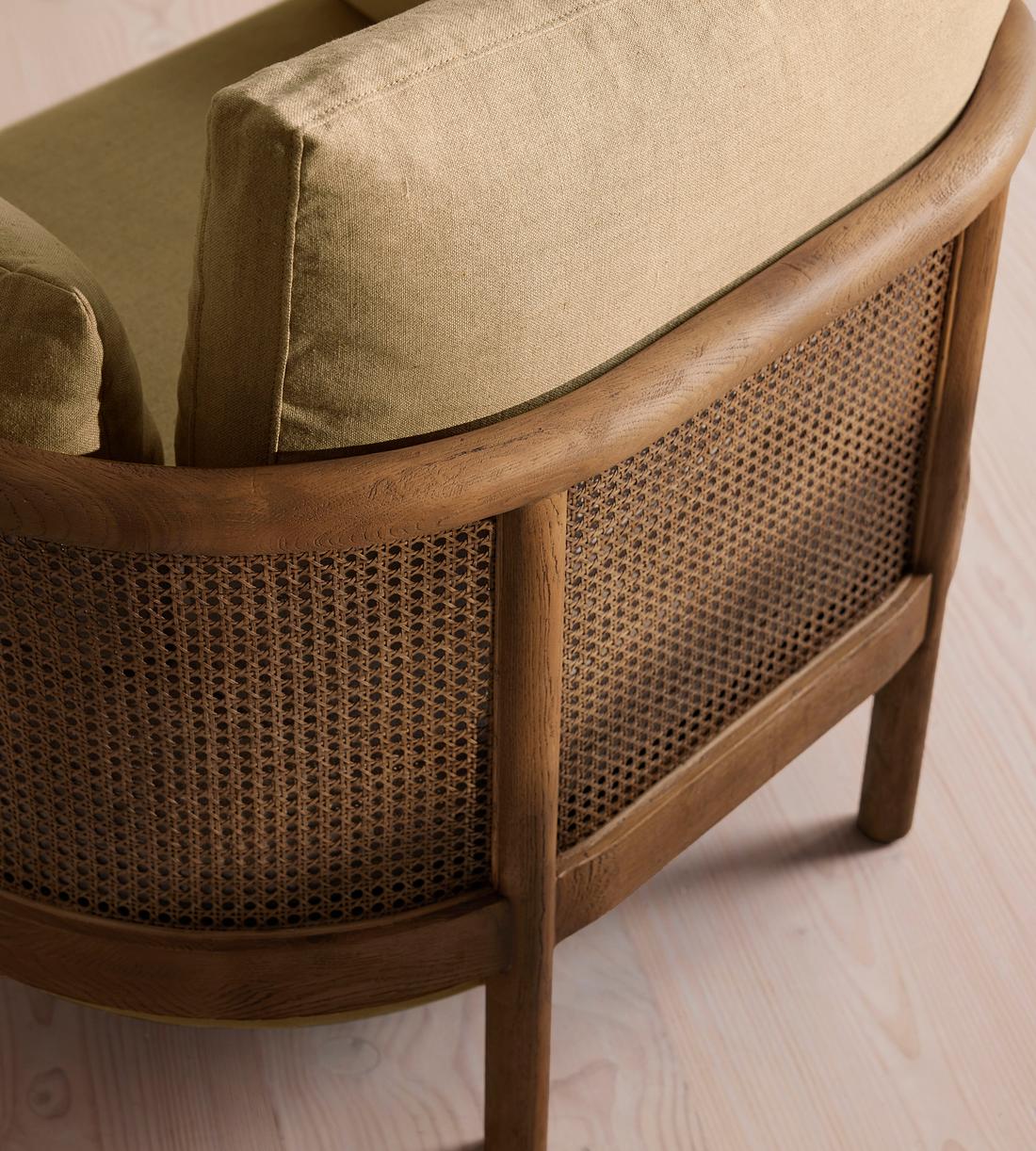 Sydney Armchair - Linen - Wheat - US - Images - Image 5
