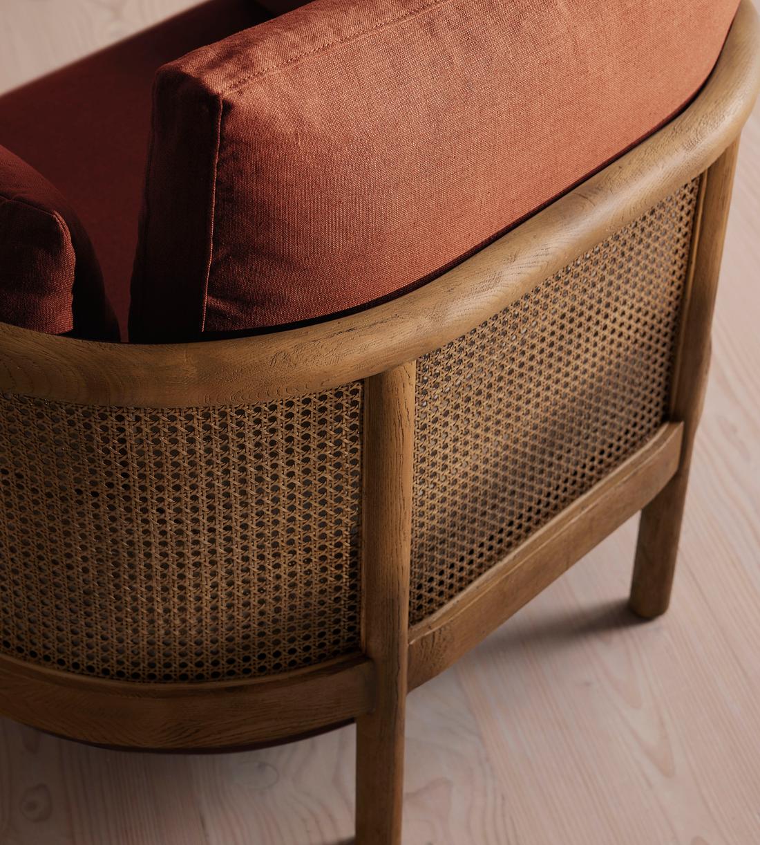 Sydney Armchair - Linen - Sienna, - Images - Image 6