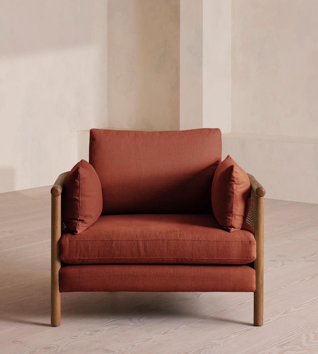 Sydney Armchair - Linen - Sienna, - Listing - Image 2