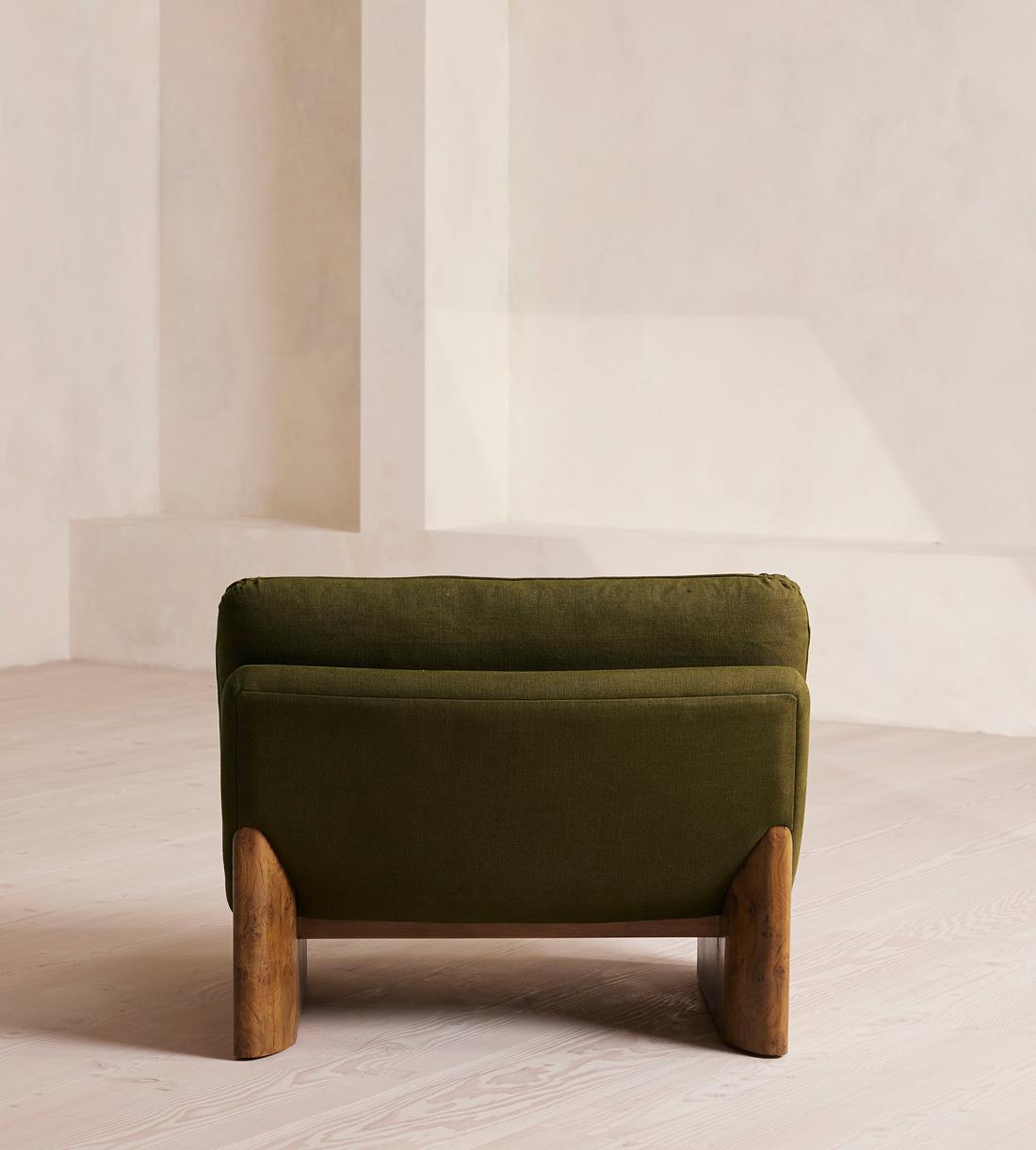 Tellis Chair - Linen - Olive - US - Images - Image 4