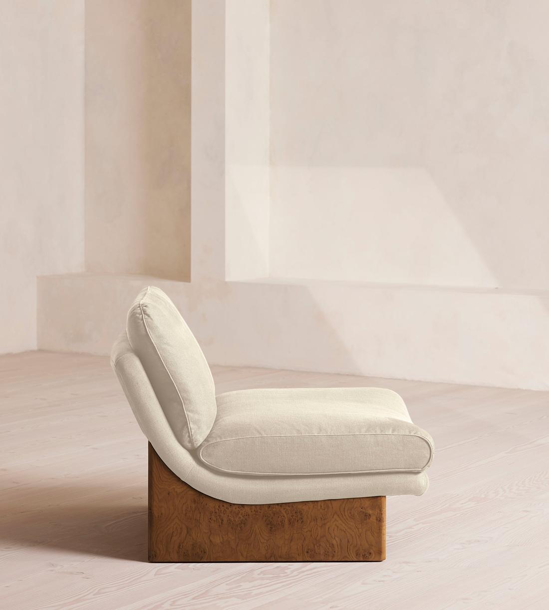 Tellis Chair - Linen - Bisque - UK - Images - Image 3