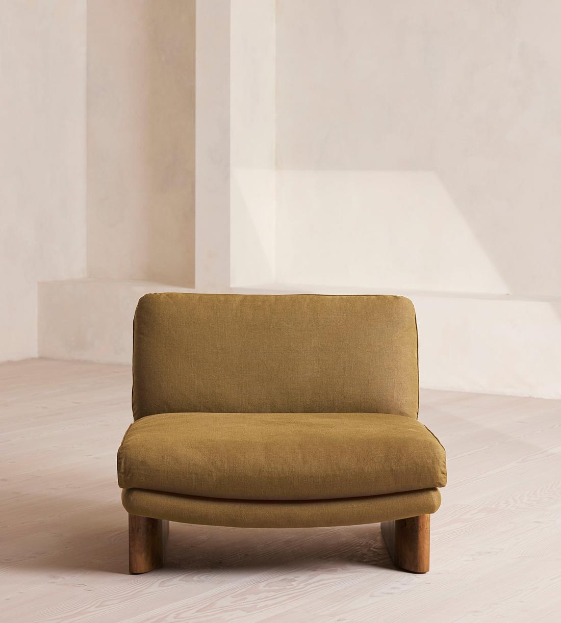 Tellis Chair - Linen - Ochre - US - Listing - Image 2