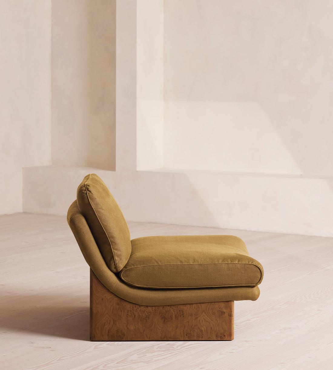 Tellis Chair - Linen - Ochre - US - Images - Image 3