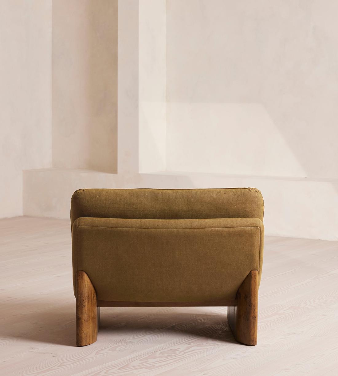 Tellis Chair - Linen - Ochre - US - Images - Image 4