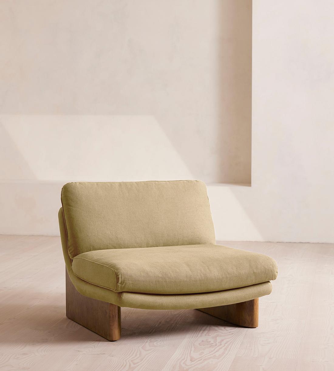 Tellis Chair - Linen - Wheat - US - Listing - Image 1
