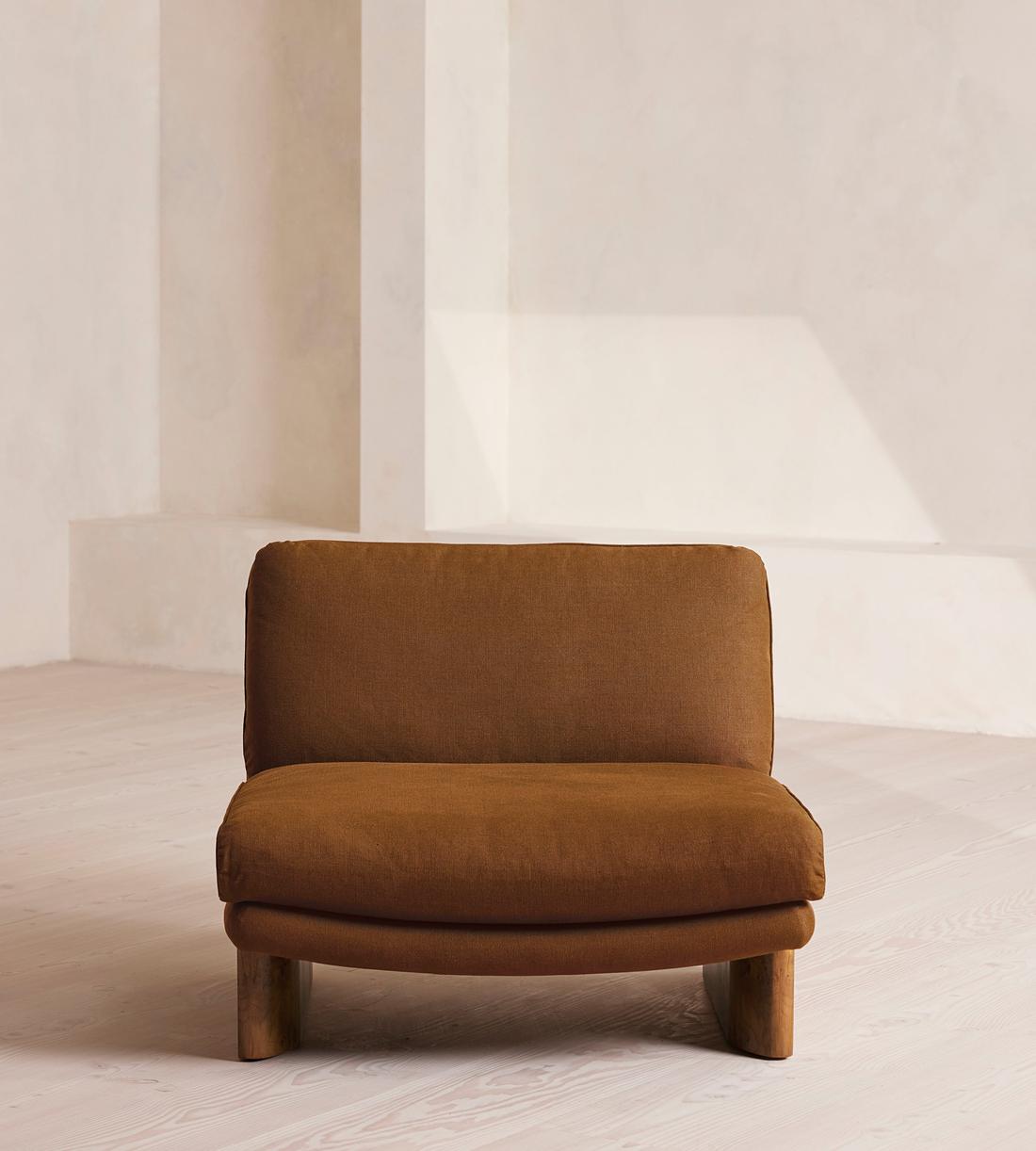 Tellis Chair - Linen - Terracotta - UK - Listing - Image 2