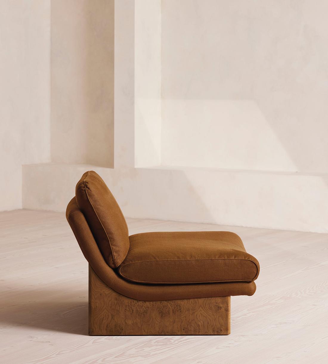 Tellis Chair - Linen - Terracotta - US - Images - Image 3