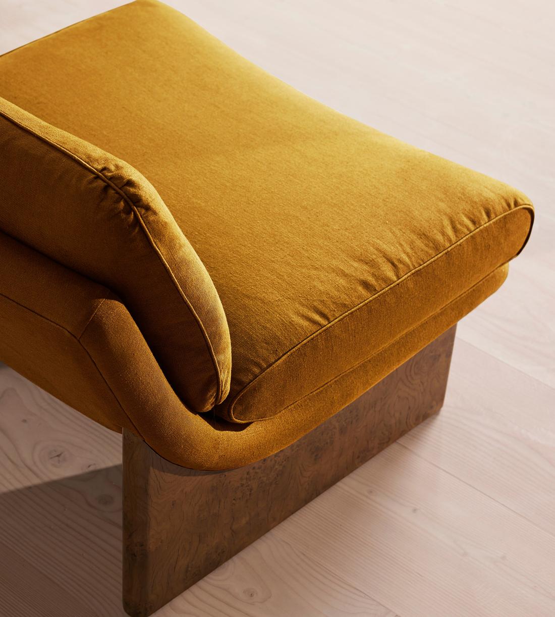 Tellis Chair Module - Linen - Turmeric - UK - Images - Image 5