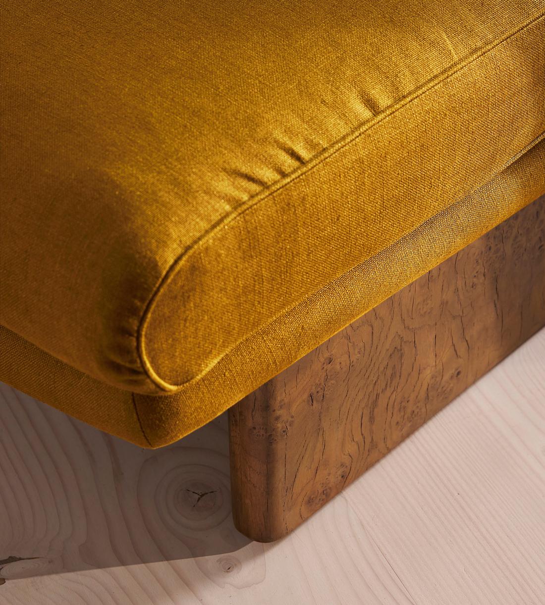 Tellis Chair Module - Linen - Turmeric - UK - Images - Image 5