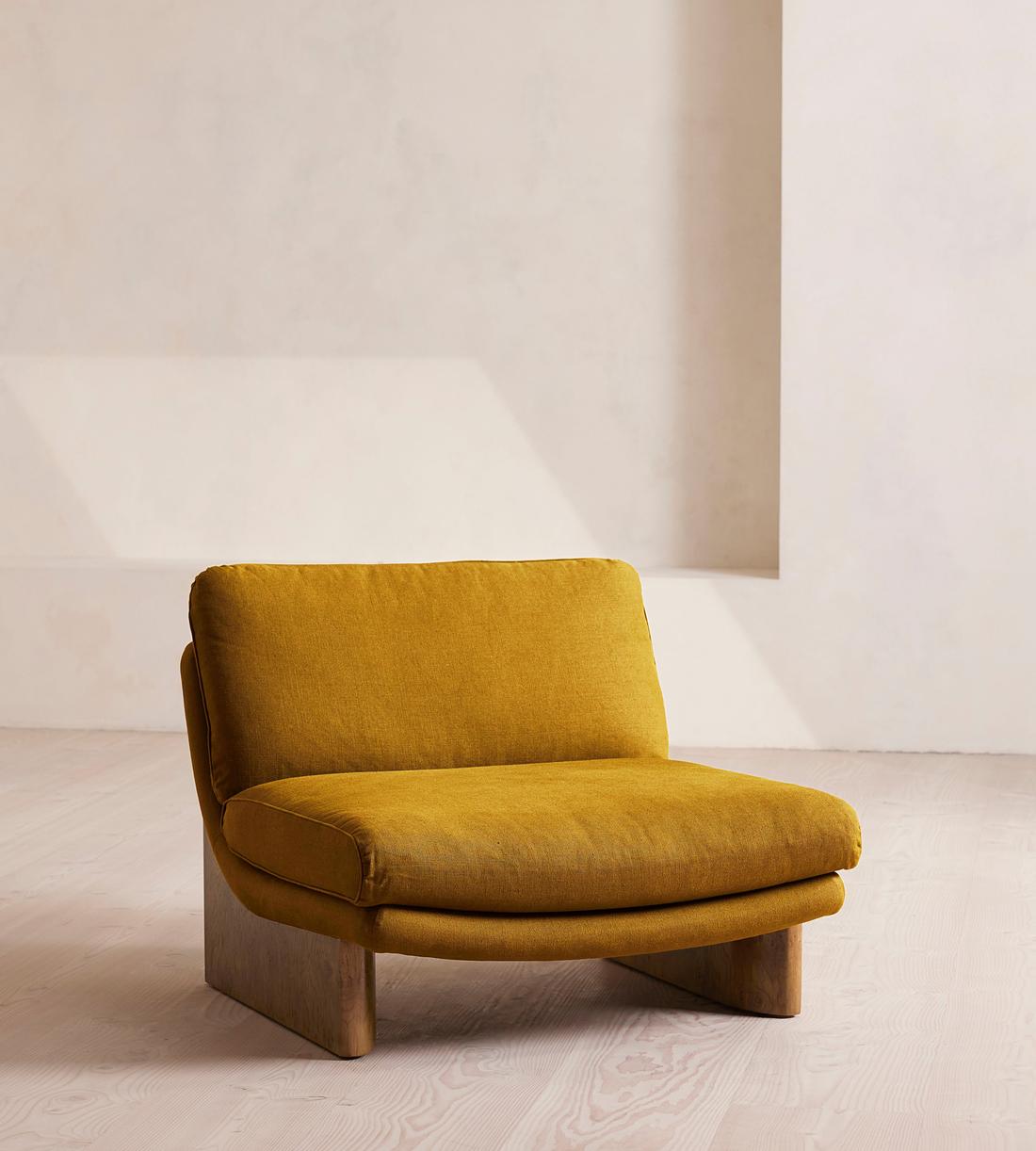 Tellis Chair Module - Linen - Turmeric - US - Listing - Image 1