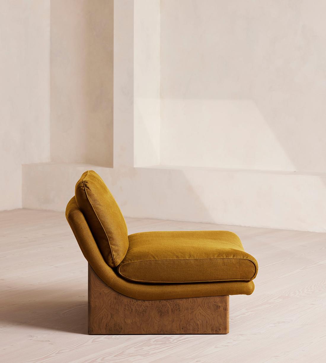 Tellis Chair Module - Linen - Turmeric - US - Images - Image 3