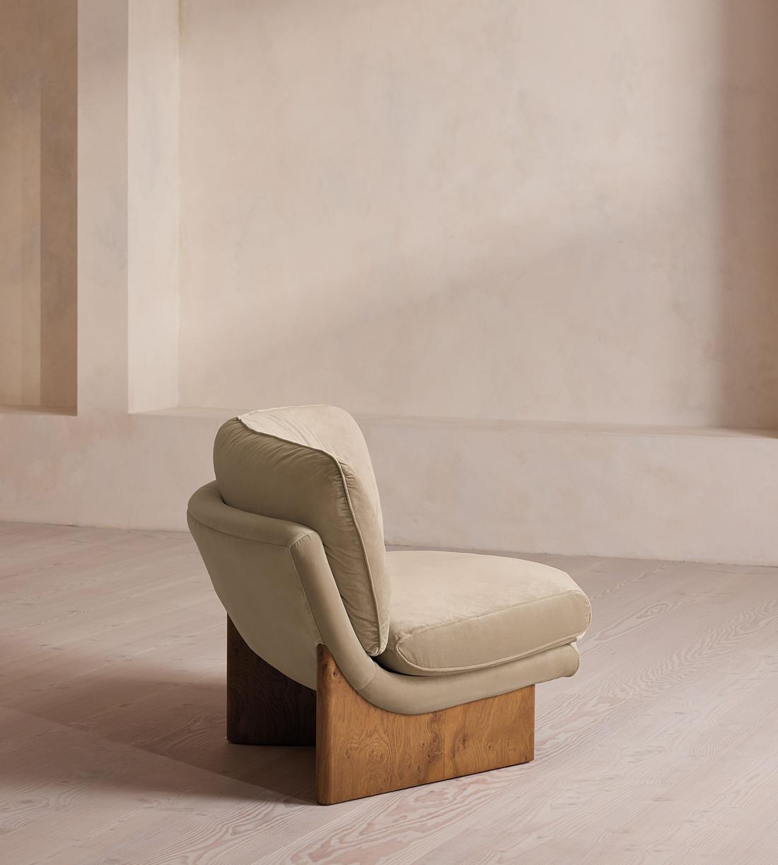 Tellis Corner Chair - Velvet - Oyster - UK - Images - Image 3